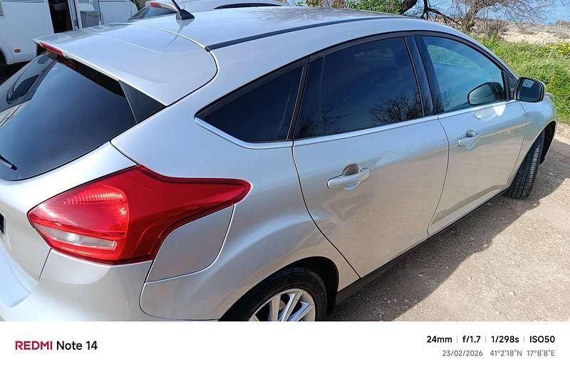 Usata Ford Focus Titanium X 120 CV (88 kW) 2018 Argento Berlina