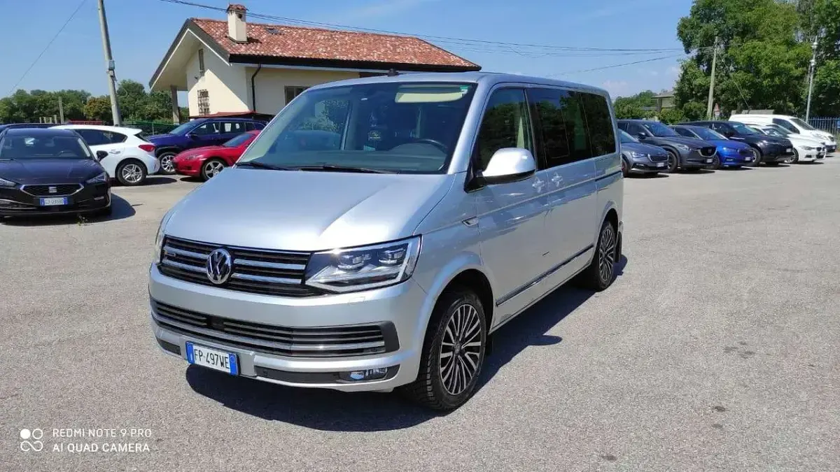 Usata VW Multivan Highline 204 CV (150 kW) 2018 Argento Monovolume