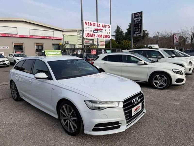 Usata Audi A6 S-Line 190 CV (139 kW) 2018 Bianco Station wagon