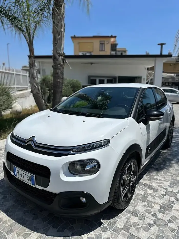 Usata Citroën C3 75 CV (55 kW) 2017 Bianco Berlina
