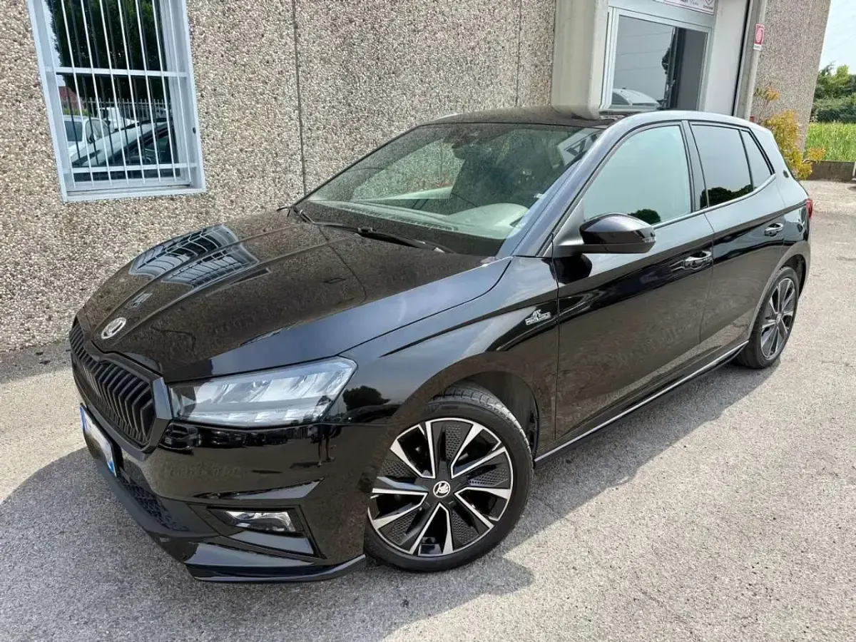 Usata Skoda Fabia Monte Carlo 80 CV (58 kW) 2023 Nero Utilitaria