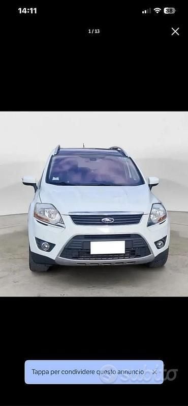 Usata Ford Kuga Titanium 163 CV (119 kW) 2010 Bianco SUV