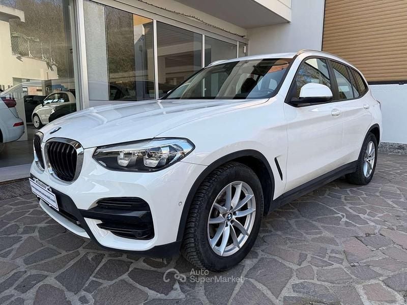Usata BMW X3 Advantage 150 CV (110 kW) 2020 Alpin white SUV