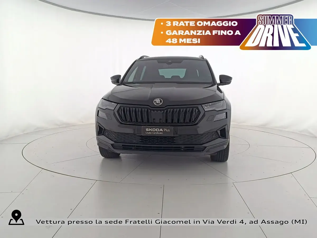 Usata Skoda Karoq SportLine 116 CV (85 kW) 2024 Nero tulipano perlato SUV