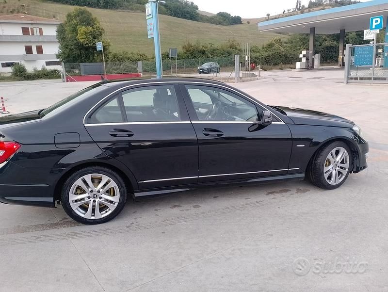 Usata Mercedes C220 2012 Nero Berlina