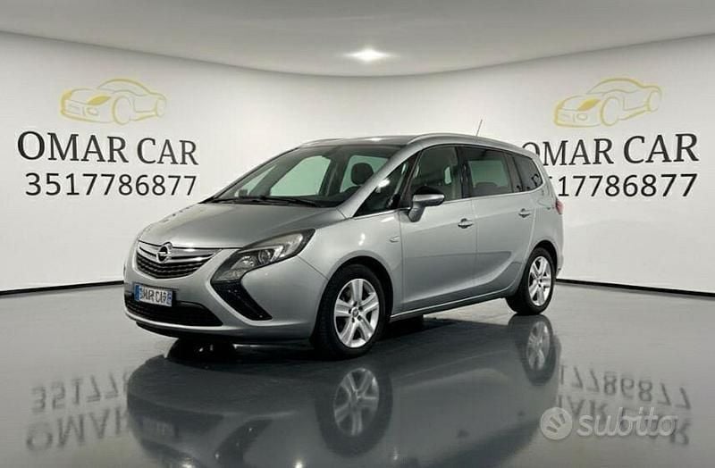 Usata Opel Zafira Tourer 135 CV (99 kW) 2015 Argento Monovolume