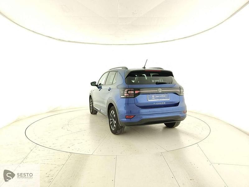 Usata VW T-Cross Sportline 110 CV (80 kW) 2023 Blu SUV