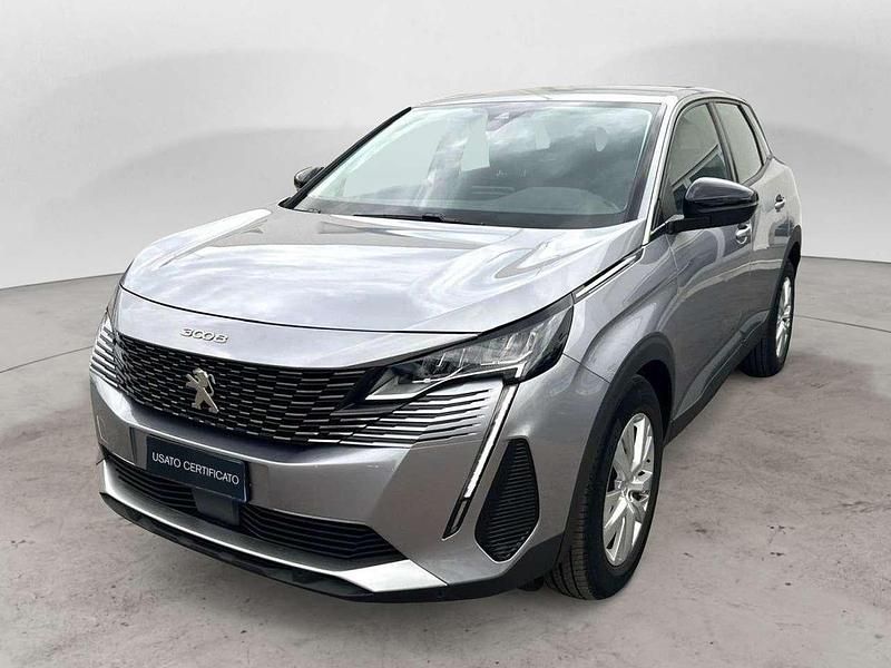 Argento Usata 2022 Peugeot 3008 Active SUV | 22.700 € (Buon prezzo) - Immagine 1/4