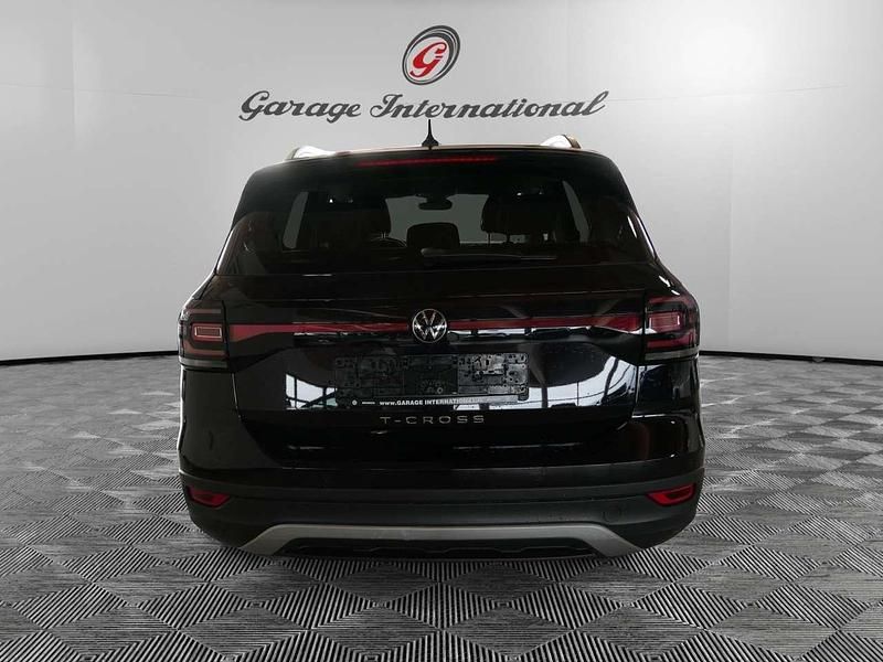 Usata VW T-Cross Advance 110 CV (80 kW) 2022 Nero SUV