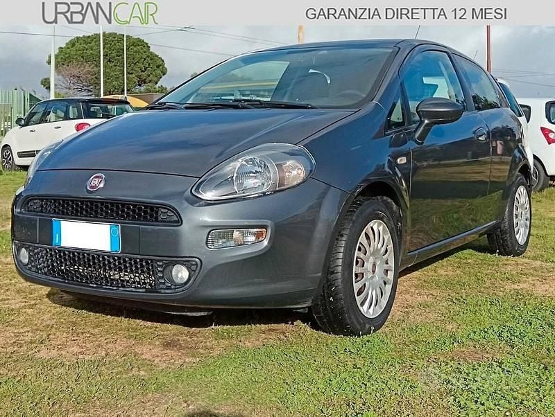 Usata Fiat Punto Evo 69 CV (50 kW) 2014 Grigio Utilitaria