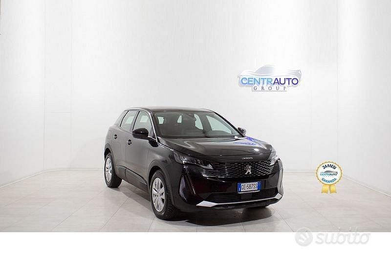 Usata Peugeot 3008 Business-Line 131 CV (96 kW) 2021 Nero SUV