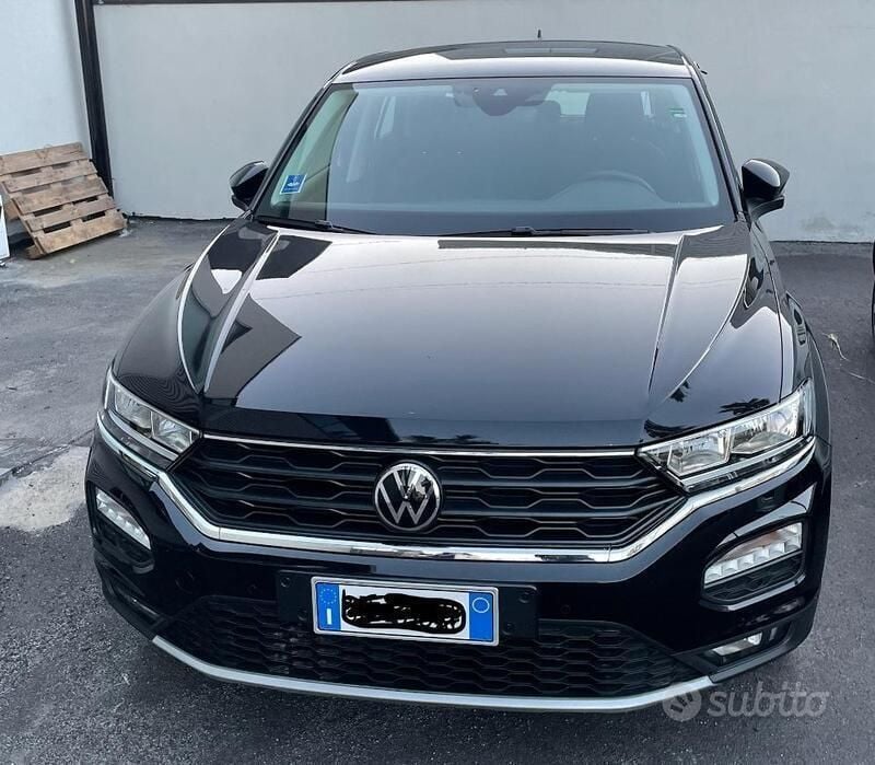 Usata VW T-Roc 116 CV (85 kW) 2021 Nero SUV