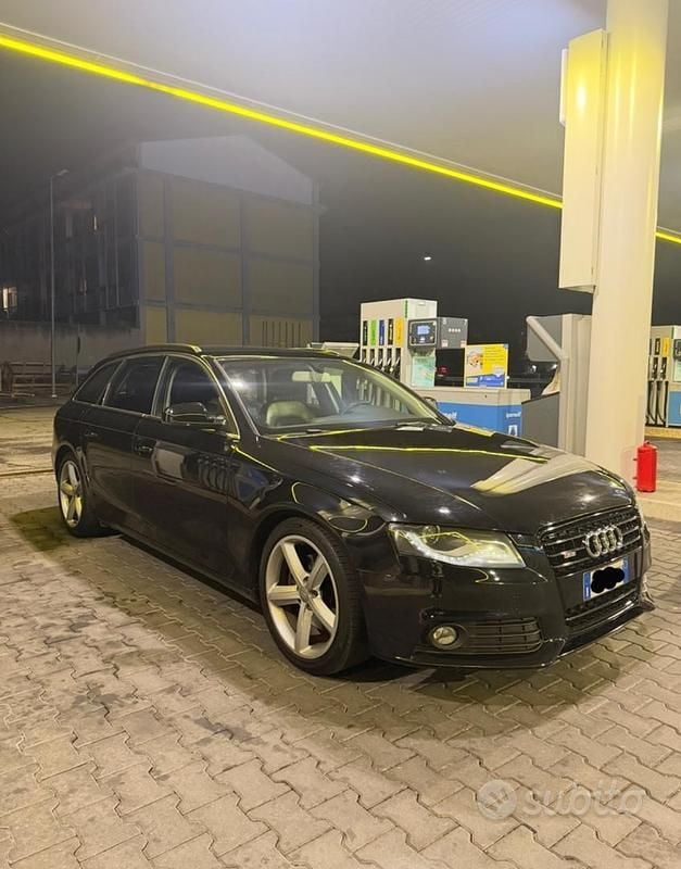 Usata Audi A4 Advanced Plus 170 CV (125 kW) 2011 Nero Station wagon
