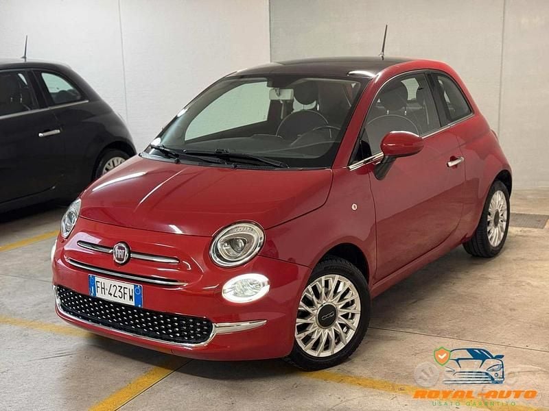 Usata Fiat 500 Lounge 69 CV (50 kW) 2017 Rosso Berlina