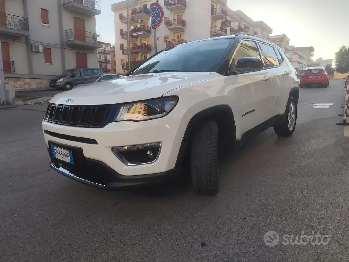 Usata Jeep Compass Limited 120 CV (88 kW) 2018 Bianco SUV
