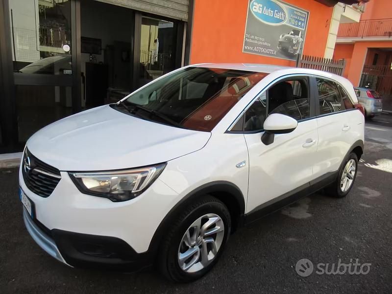 Usata Opel Crossland X Ultimate 102 CV (75 kW) 2019 Bianco SUV