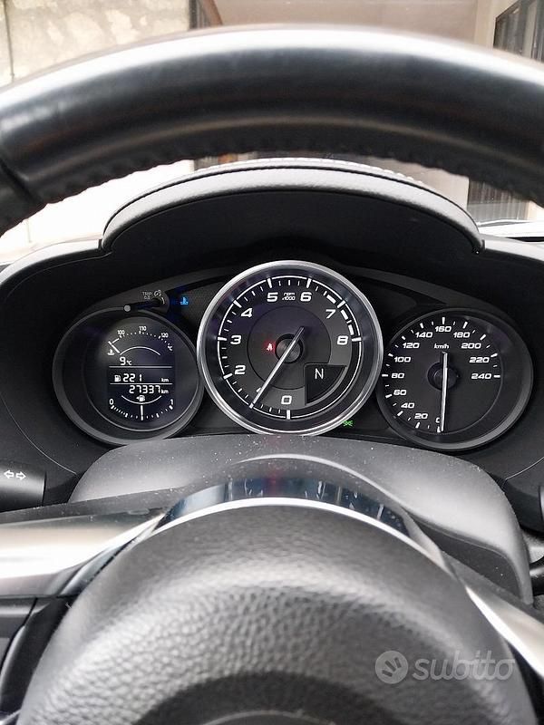 Usata Fiat 124 140 CV (102 kW) 2017 Grigio Cabrio