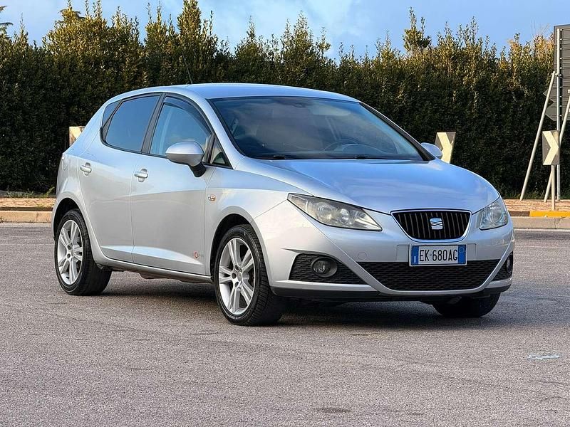 Usata Seat Ibiza 75 CV (55 kW) 2011 Argento Berlina