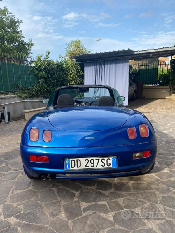 Usata Fiat Barchetta 131 CV (96 kW) 1997 Blu Cabrio