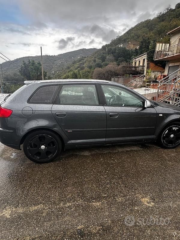 Usata Audi A3 170 CV (125 kW) 2006 Grigio Utilitaria