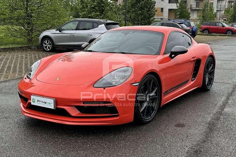 Usata Porsche 718 Cayman 299 CV (219 kW) 2020 Arancione Coupé