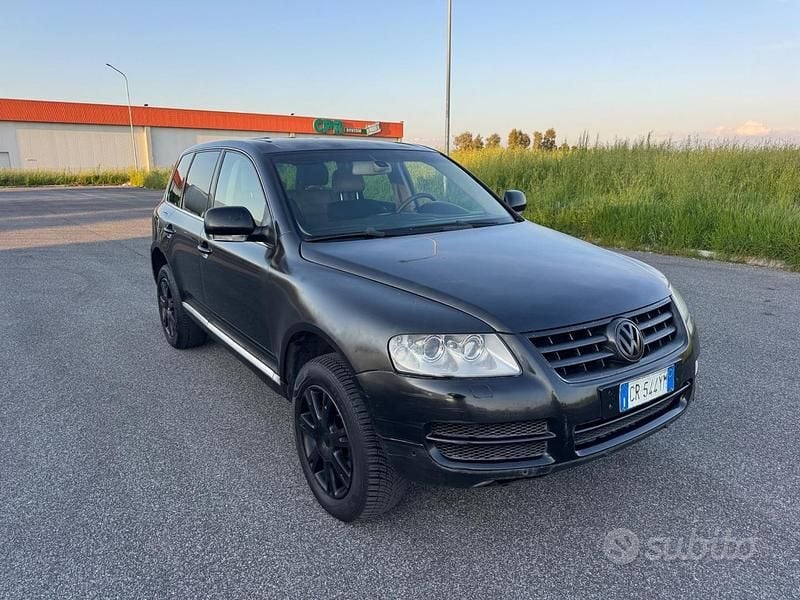 Usata VW Touareg R 174 CV (127 kW) 2006 Nero SUV