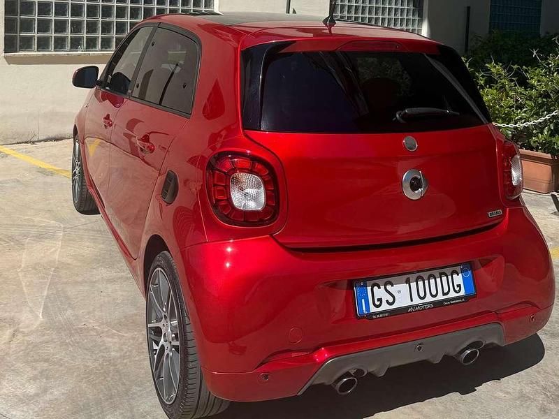 Usata Smart ForFour Brabus Xclusive 109 CV (80 kW) 2019 Rosso Utilitaria