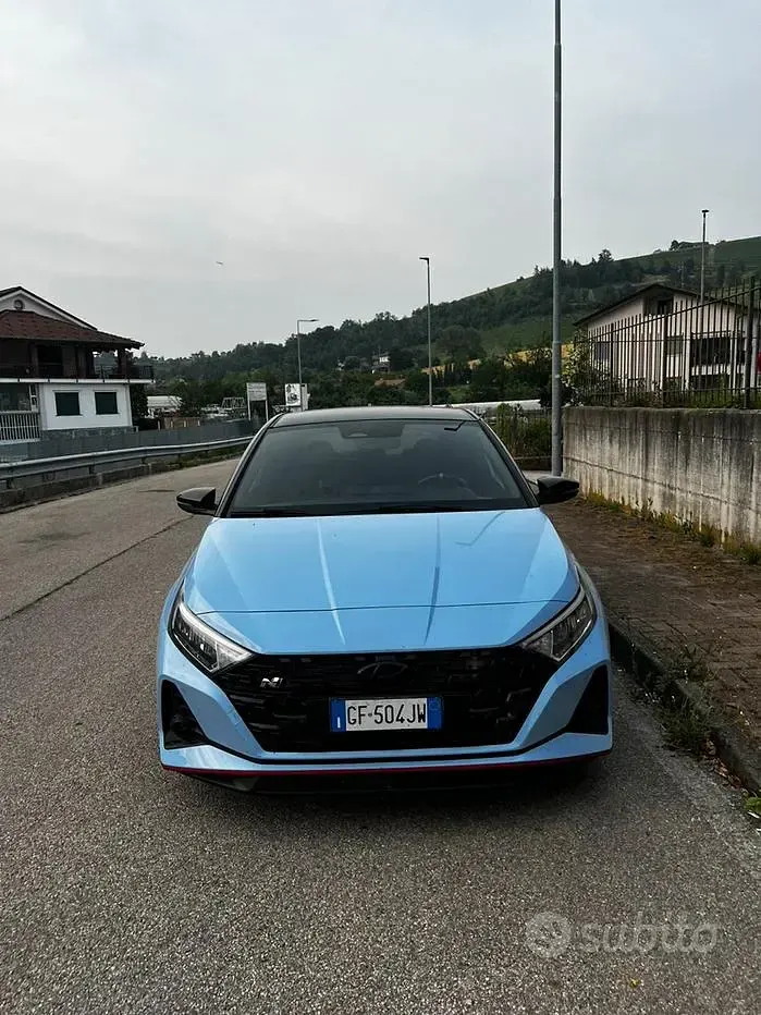 Usata Hyundai i20 204 CV (150 kW) 2021 Bluazzurro Utilitaria