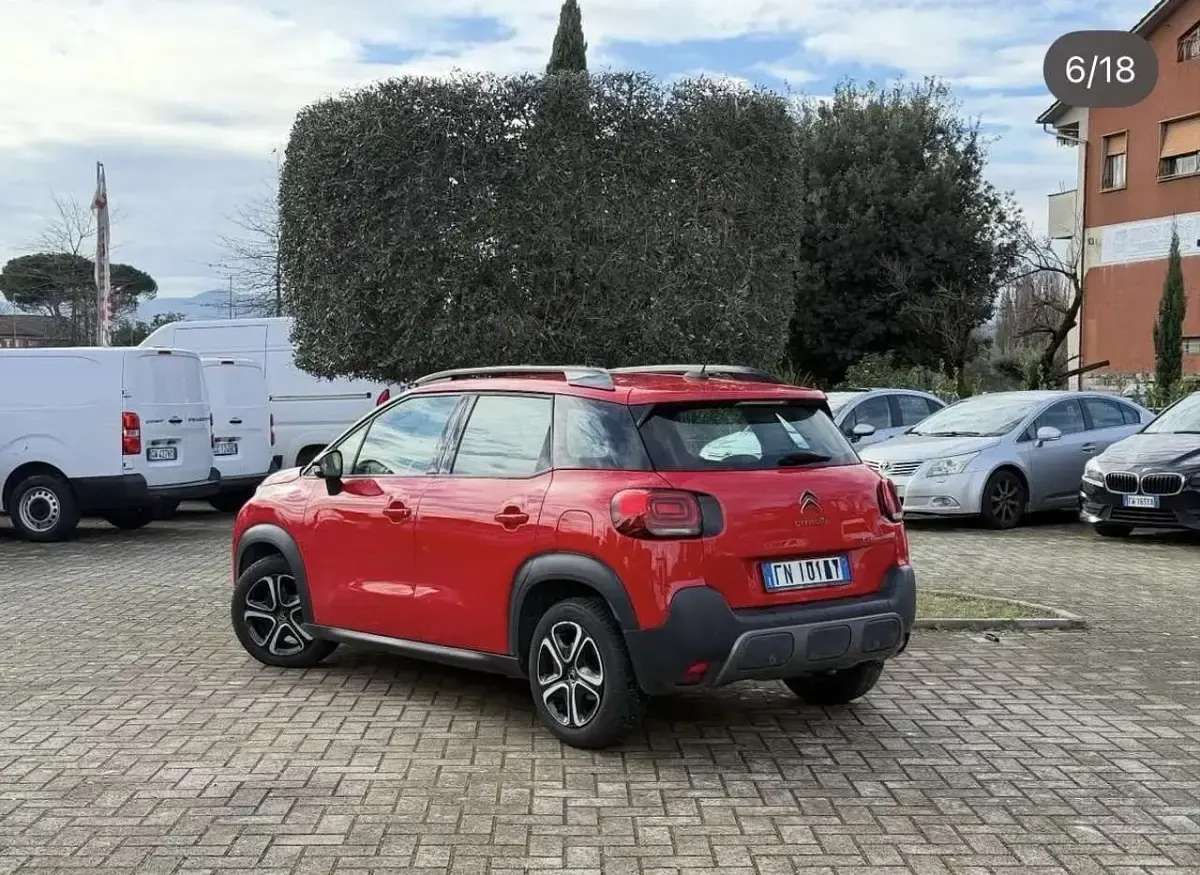 Usata Citroën C3 Aircross Feel 82 CV (60 kW) 2018 Rosso SUV