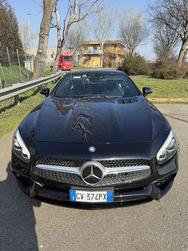 Usata Mercedes SL400 367 CV (269 kW) 2016 Nero Cabrio