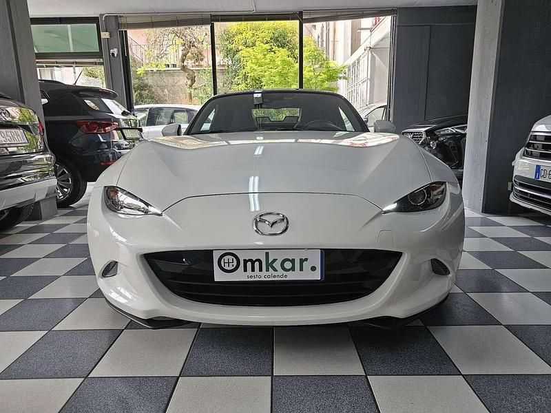 Usata Mazda MX5 Inclusive 184 CV (135 kW) 2018 Snowflake white pearl Cabrio