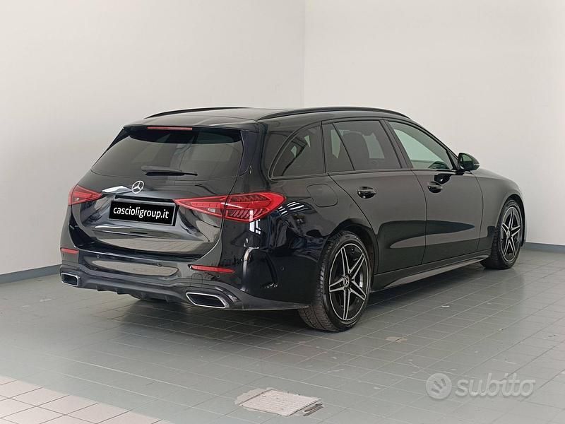 Usata Mercedes C200 Premium 163 CV (119 kW) 2022 Nero Station wagon