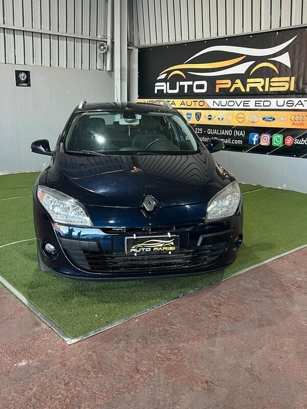 Usata Renault Mégane GrandTour Dynamique 110 CV (80 kW) 2010 Blu Station wagon