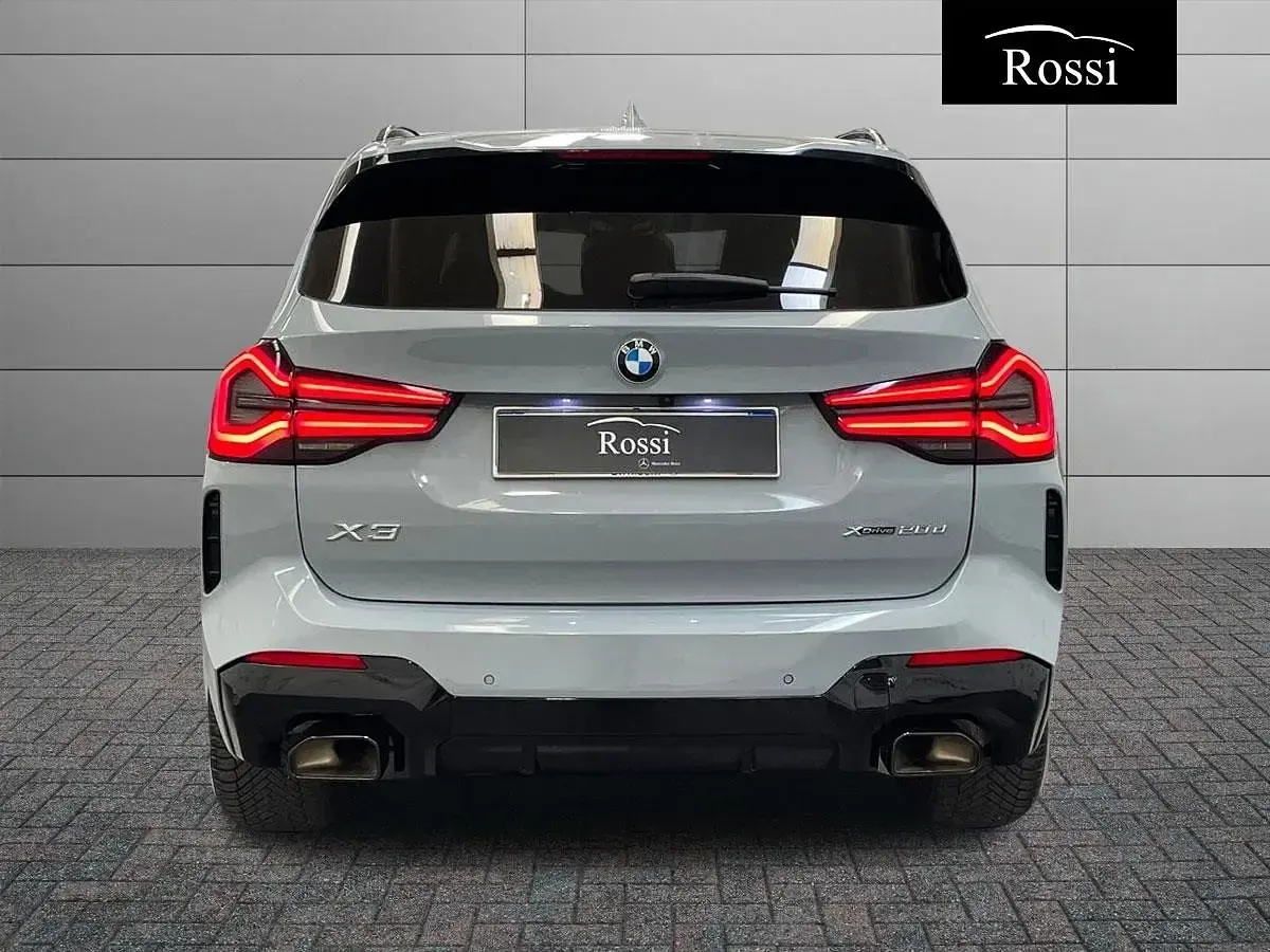 Usata BMW X3 M Sport 191 CV (140 kW) 2022 Grigio chiaro SUV