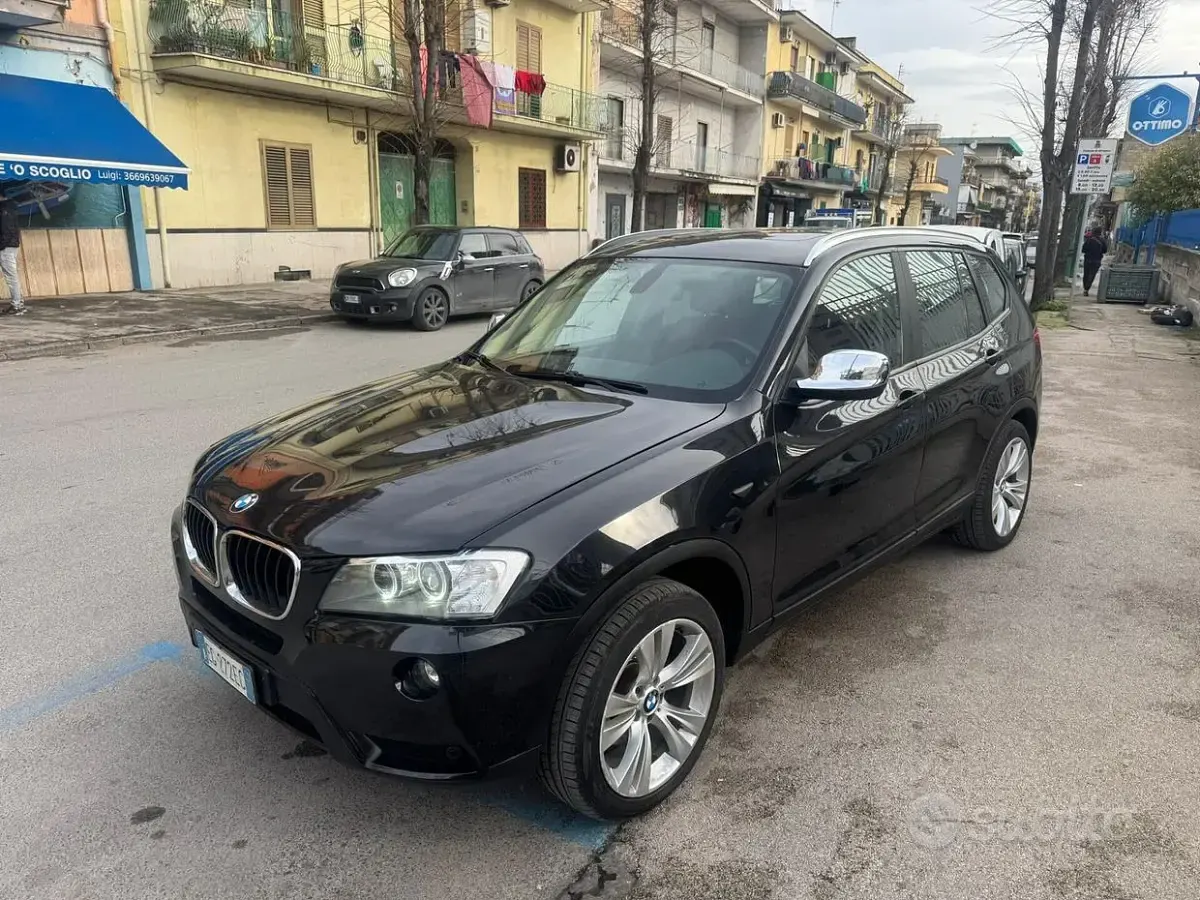 Usata BMW X3 184 CV (135 kW) 2011 Nero SUV