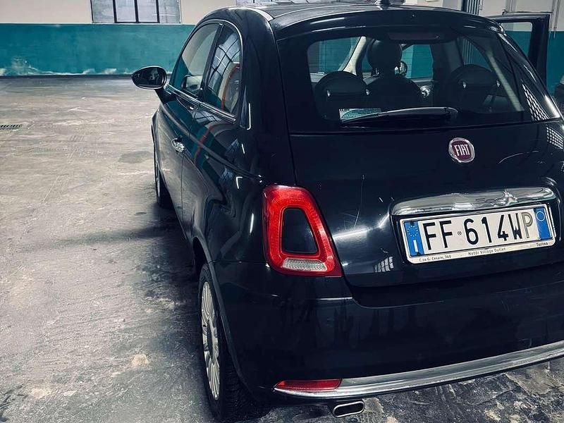 Usata Fiat 500 Lounge 95 CV (69 kW) 2016 Nero Utilitaria
