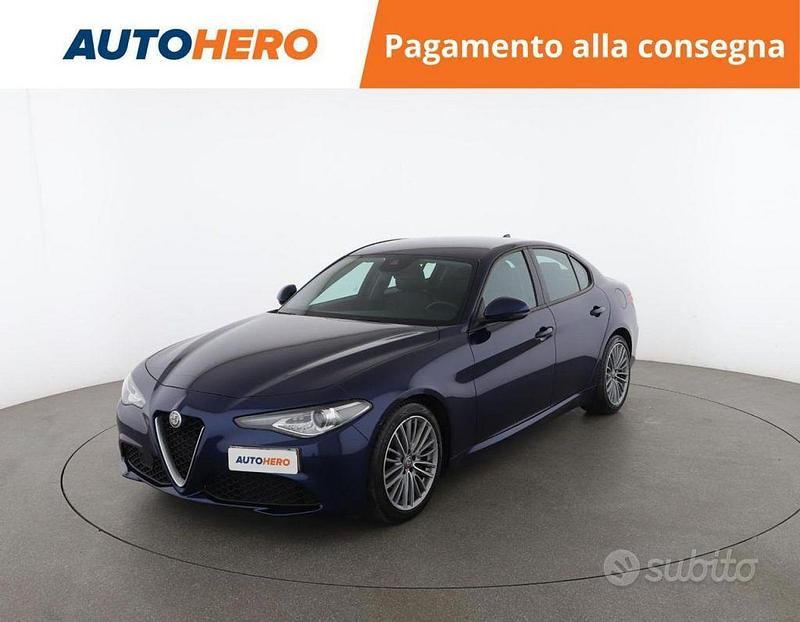 Blu Usata 2017 Alfa Romeo Giulia Super Tre volumi | 18.499 € (Ottimo prezzo) - Immagine 1/2