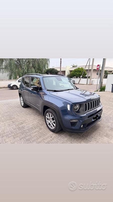 Usata Jeep Renegade 130 CV (95 kW) 2022 Blu SUV