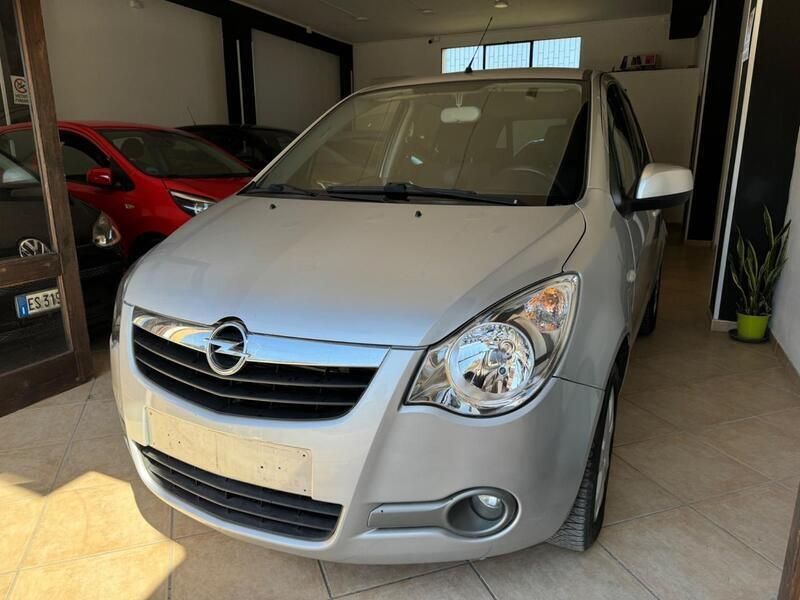 Usata Opel Agila Enjoy 75 CV (55 kW) 2009 Grigio Utilitaria