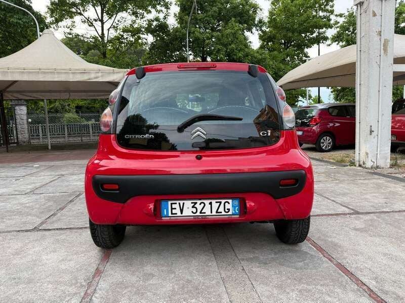 Usata Citroën C1 Seduction 68 CV (50 kW) 2014 Rosso Utilitaria