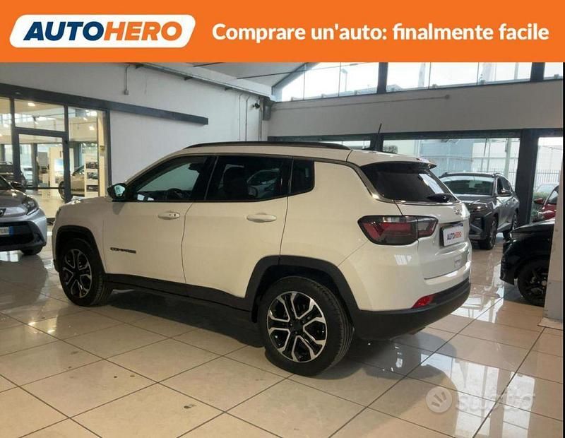 Usata Jeep Compass 130 CV (95 kW) 2021 Bianco SUV