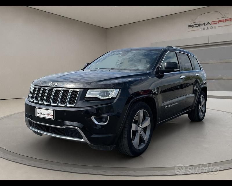 Usata Jeep Grand Cherokee Overland 250 CV (183 kW) 2016 Nero SUV