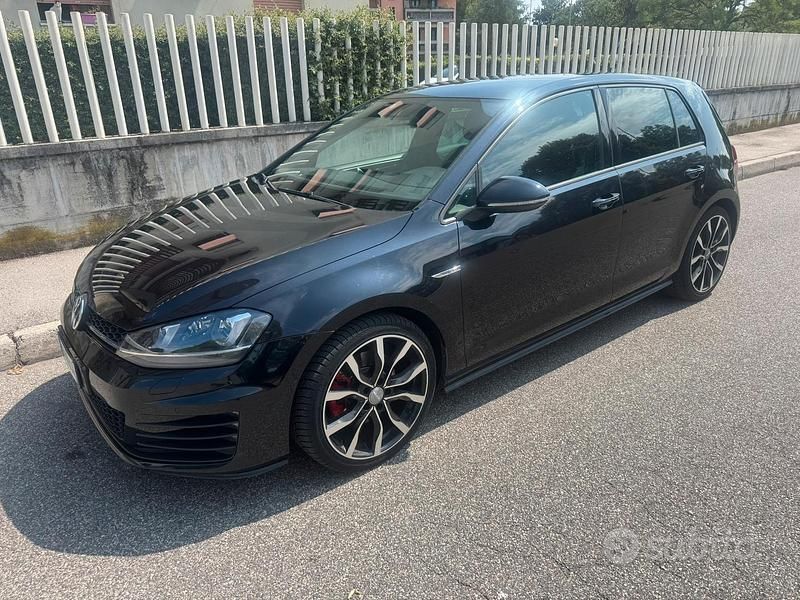 Usata VW Golf VII GTD 184 CV (135 kW) 2016 Nero Berlina