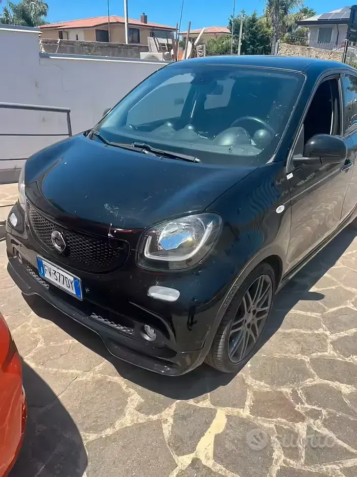 Usata Smart ForFour Brabus 2017 Nero Utilitaria