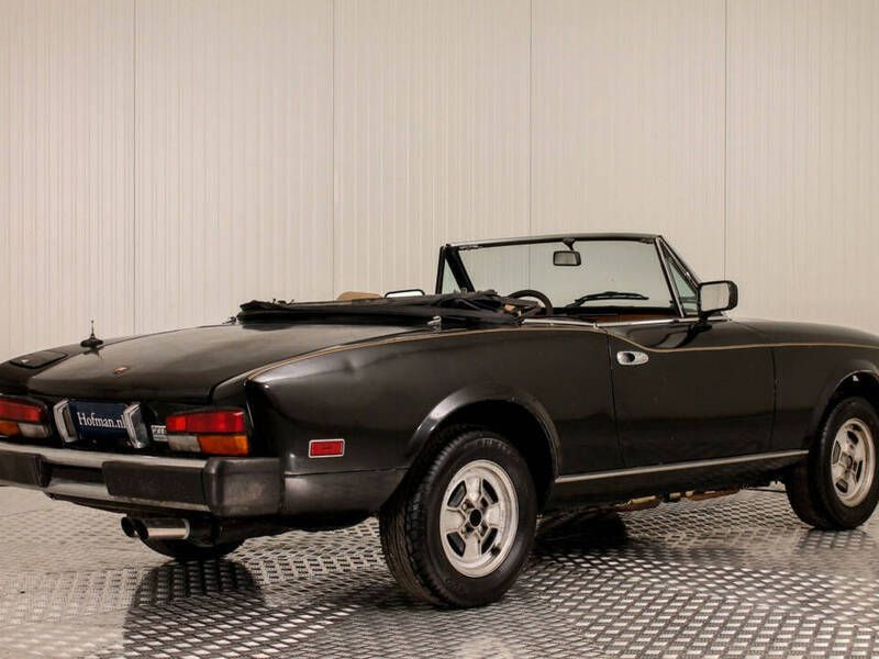 Usata Fiat 124 Spider 103 CV (75 kW) 1979 Nero Cabrio