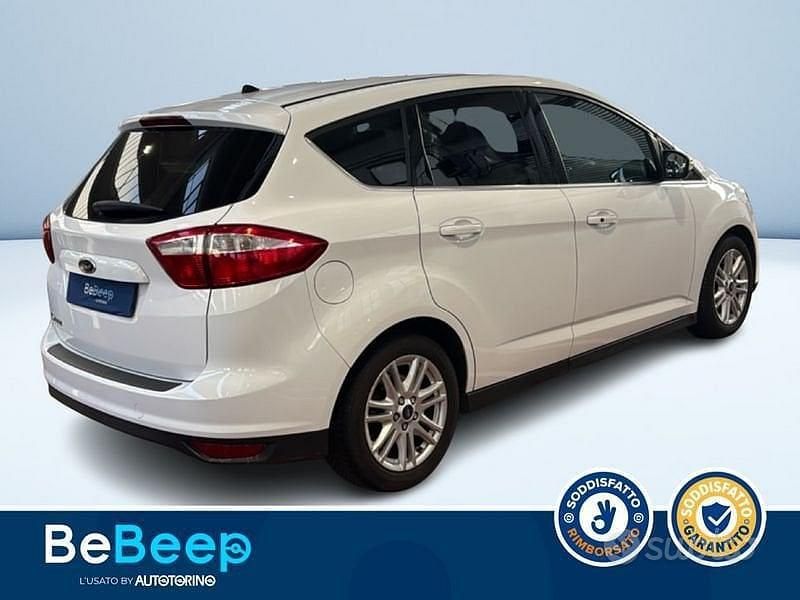Usata Ford C-MAX Titanium 115 CV (84 kW) 2014 Bianco pastello Monovolume