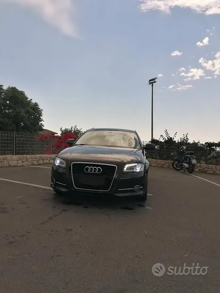 Usata Audi A3 2011 Nero Utilitaria