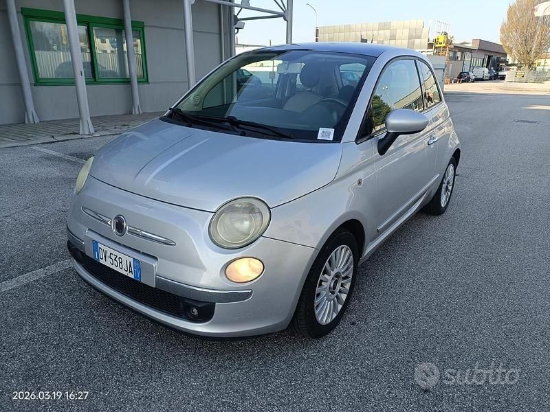 Usata Fiat 500 69 CV (50 kW) 2009 Grigio Cabrio