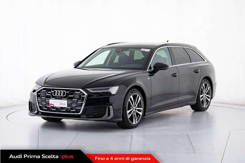 Nero mythos Usata 2024 Audi A6 S-Line Station wagon | 55.900 € (Molto cara) - Immagine 1/4