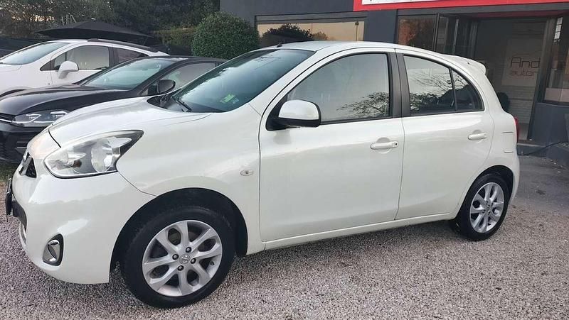 Usata Nissan Micra Acenta 80 CV (58 kW) 2015 Bianco Berlina